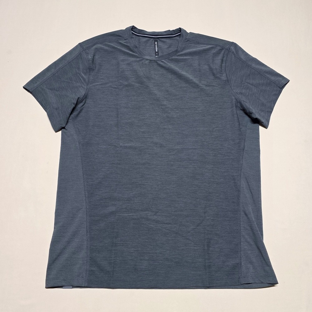 Ten Thousand Men Large Workout Training T-Shirt Dark Gray Heather Short Sleeve